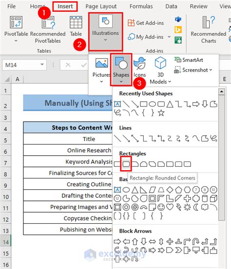 Mind Mapping with Excel 的图像结果