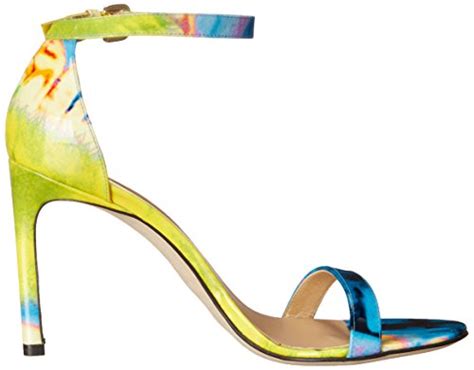 Stuart Weitzman Women's Walkway Heeled Sandal, Sun, 5.5 M US : Amazon ...