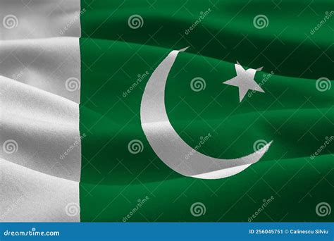 Pakistan flag design 2 stock illustration. Illustration of freedom - 256045751