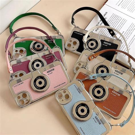 IPHONE 11,12,13,14 3D SUPER COOL RETRO CAMERA DESIGN SILICONE CASE COV ...