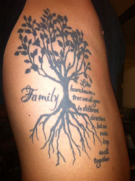 Family Tree Tattoo Designs With Names - Design Talk