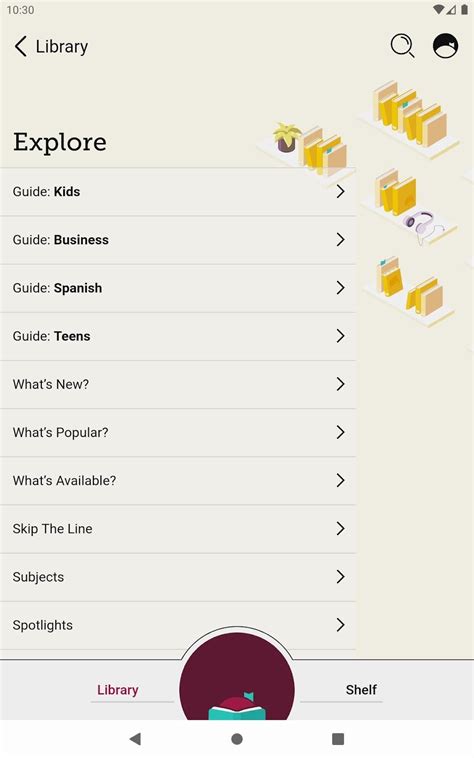 Image result for Libby Tutorial for Android
