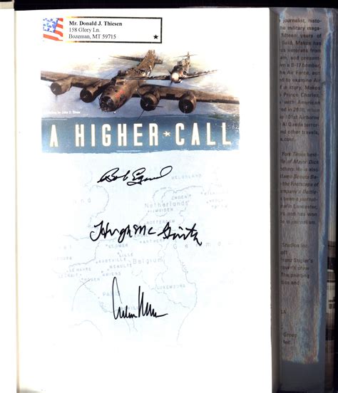 A Higher Call (SIGNED) by Makos, Adam, with Larry Alexander: Very Good ...