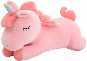 AVS Soft Stuffed Cute Sleeping Unicorn For Kids - 40 cm - Soft Stuffed ...