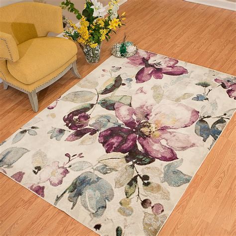 United Weavers Of America Rhapsody 5 X 7 (ft) Indoor Floral/Botanical ...