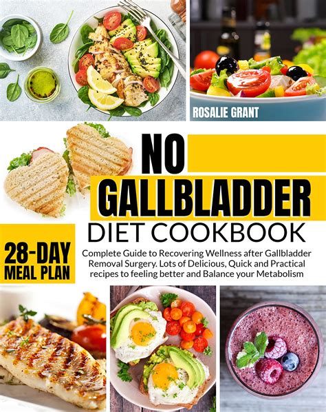 No Gallbladder Diet Cookbook: Complete Guide to Recovering Wellness after Gallbladder Removal ...