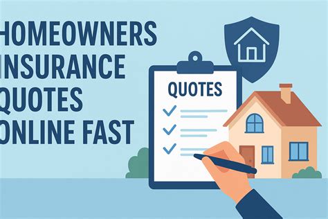 Homeowners Insurance Quotes Online Fast: A Step-by-Step Guide to ...