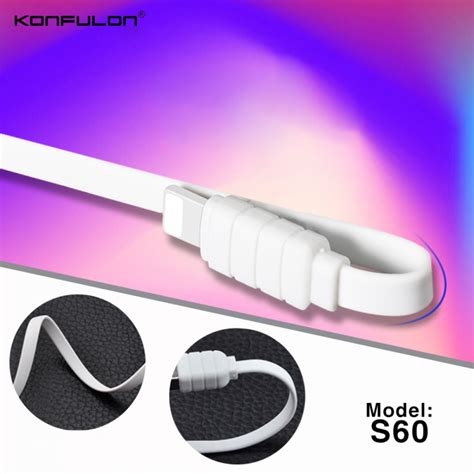Data kabl KONFULON S60 2u1 za iPhone lightning/iPhone lightning beli 1 ...