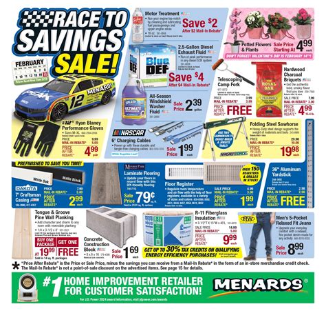 Menards Weekly Ad valid February 6 - February 15, 2025