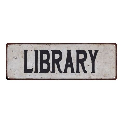 Library Sign 的图像结果
