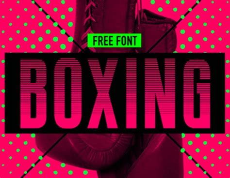 Boxing Font 的图像结果