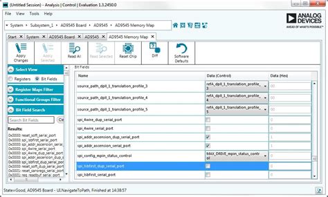 AD9545 Evaluation Board User Guide [Analog Devices Wiki]