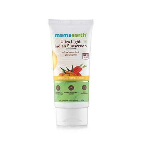 SPF 50 Sunscreen, Ultra Light Indian Sunscreen -80ml
