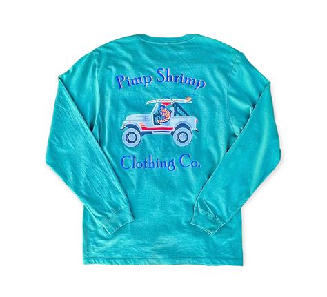 Long Sleeve Off Road Santa Pocketed T-Shirt – Pimp Shrimp Clothing