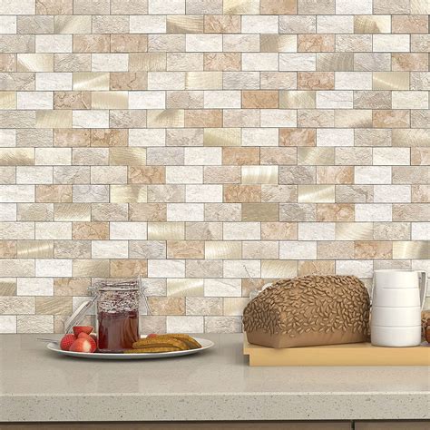Buy VAOVI Peel and Stick Backsplash Tile for Kitchen,Backsplash Peel ...