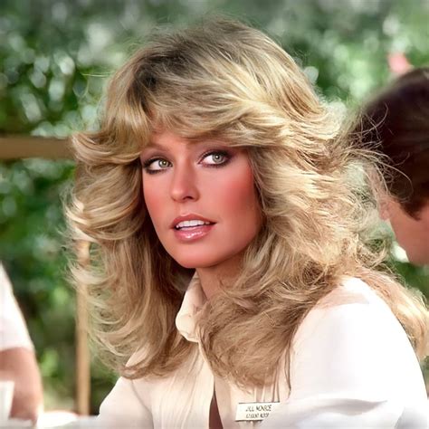 How to get farrah fawcett s famous long feathered hairstyle from the ...