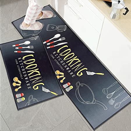 Buy HomeCloud Kitchen Mat /6-Mm Thick Anti Slip, Washable, Big Size ...