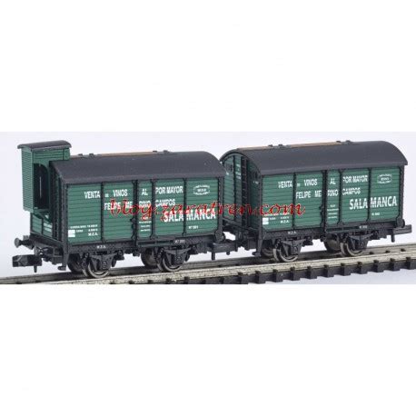 K*Train - Conjunto de dos vagones Fudre Merino Campos, uno con garita y ...