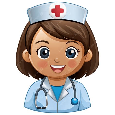 Nurse S Day Clip Art Character, Nurse Day, Nurse Character, Clipart PNG ...