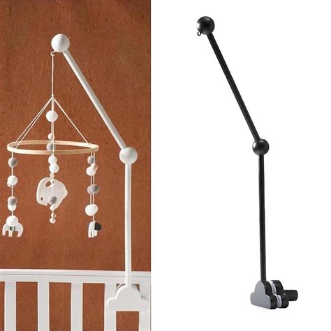 Amazon.com : Hanging Wooden Baby Crib Mobile Arm, Baby Mobile Holder ...
