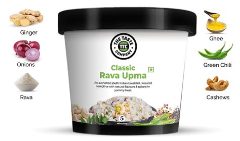 Classic Rava Upma – THE TASTE COMPANY