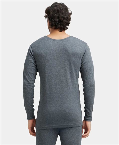Buy Super Combed Cotton Rich Full Sleeve Thermal Undershirt with ...
