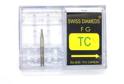 ADDDLER DENTAL DIAMOND BUR TC FG AIR ROTOR SWISS DIA PREMIUM BURS ...