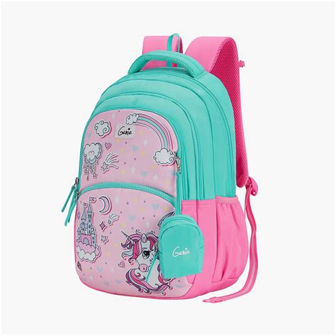 Buy Genie Stardew 27L Pink School Backpack Online