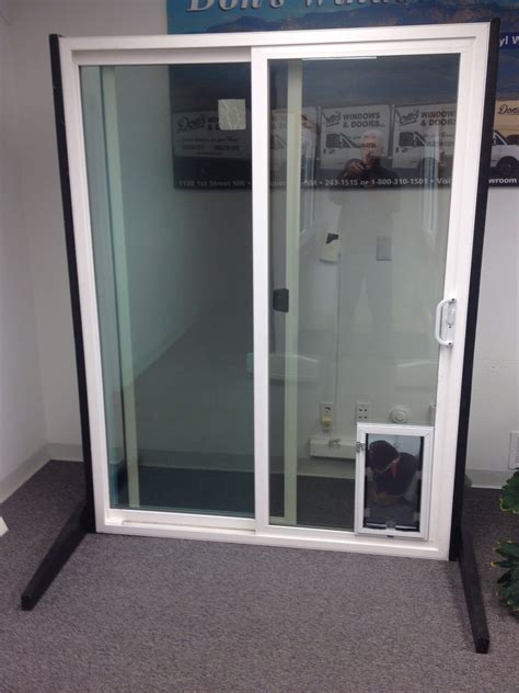 Glass Sliding Doors With Dog Door - Glass Door Ideas