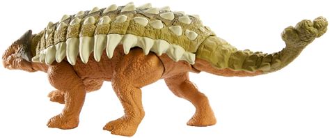 Roaring Battle Action with Jurassic World Roarivores Ankylosaurus ...