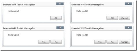 Creating a Custom Message Box WPF 的图像结果