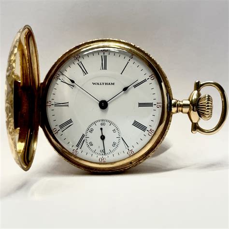 14K GOLD WALTHAM MAN'S POCKET WATCH - Ashton-Blakey Vintage Watches