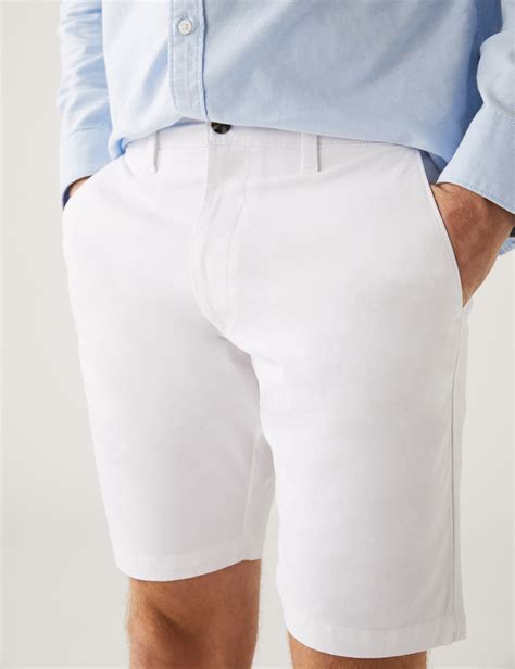 Men’s White Shorts | M&S