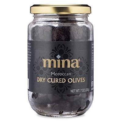 Mina Dry Cured Black Olives, 7 oz - Moroccan Olive India | Ubuy