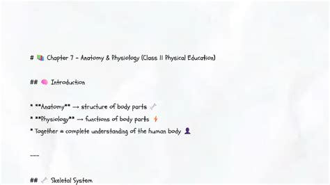Chapter 7 - go hell niggs - Chapter 7 Anatomy Physiology (Class II ...