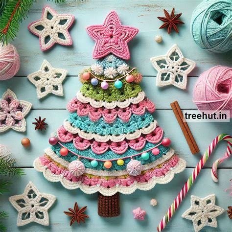 Crochet Christmas Tree Decoration Ideas