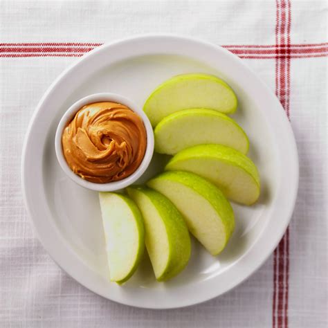 Apple Slices with Peanut Butter Snack Recipe from H-E-B