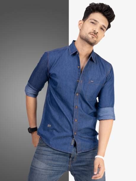 Denim Shirts - Buy Denim Shirts Online at Best Prices In India ...