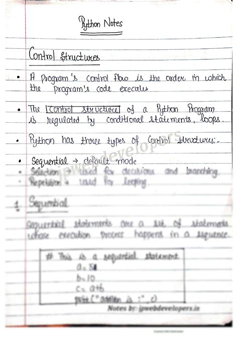 Image result for Control Structure Python