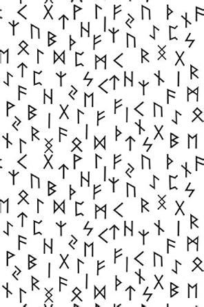 Viking Pattern - Go To Valhalla 08: Blank Dot Grid Notebook for Norse ...