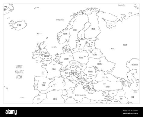 Europe Map Simple 的图像结果