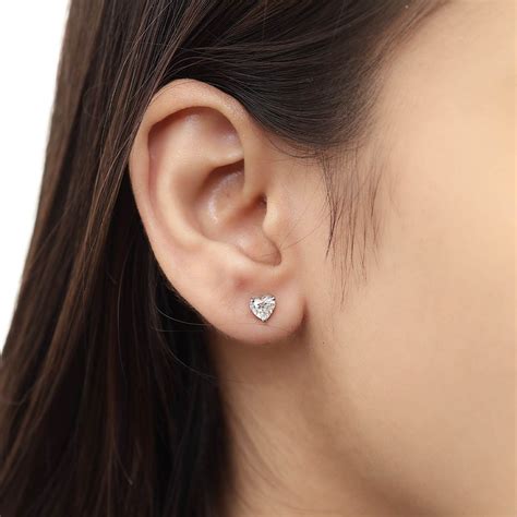 Buy Mi Corazon Solitaire Diamond Studs At Jewelbox