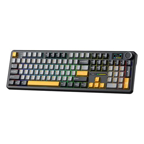 Aula F108 Pro Full-Size Mechanical Keyboard With Smart Screen (In ...