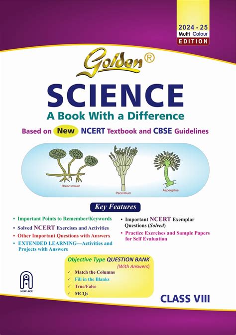 Golden Science: Based on NEW NCERT for Class- 8 (For 2025 Final Exams ...