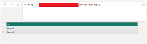 Solved: zipped file - how to unzip in power query? more ex ...