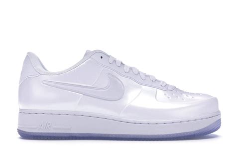 Nike Air Force 1 Foamposite Pro Cup Triple White – Kicks Machine
