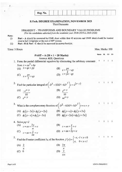 Notes 1234567 - ,nbllbl - Reg. No. B. DEGREE EXAMINATION, NOVEMBER 2023 ...