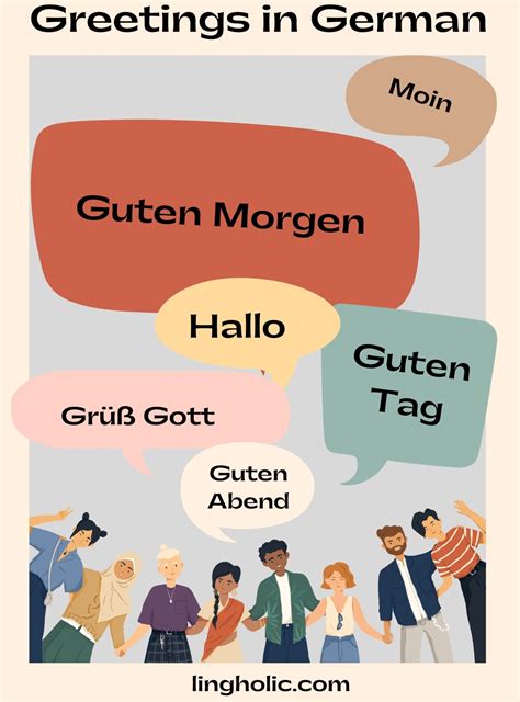 Greetings and Goodbyes to Remember in German Language - Ling Holic