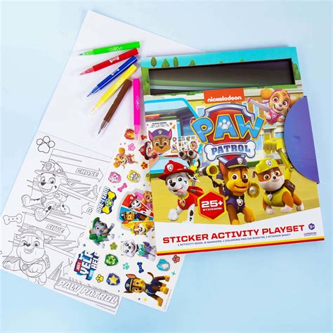 Paw Patrol Sticker Activity Playset