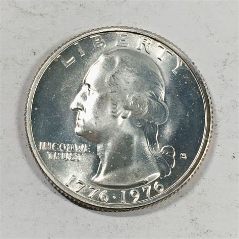 1976-S US Bicentennial Commemorative Silver Washington Quarter ...